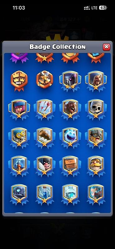 Digər kolleksiyalar: Clash Royale hesabı - Trophies: 10 379 - Pass Royale səviyyəsi: 28 — 13