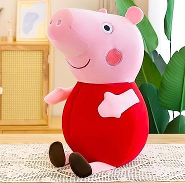 кошка батон игрушка: #черепаха #пеппа #джордж черепаха 50см 850 сом пеппа и джордж 40см 400 — 2
