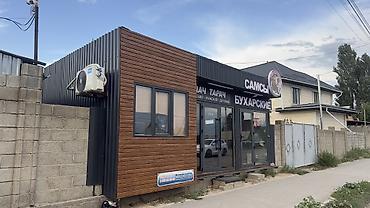 60: Жаны салынган павилон сатылат. Размер 7.10 4.50 высота потолок 2.60 — 1