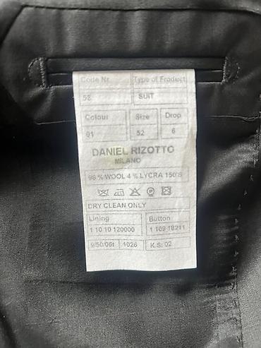 келме двойка: Мужской костюм, 2XL, Milano, Новый, цвет - Серый — 3