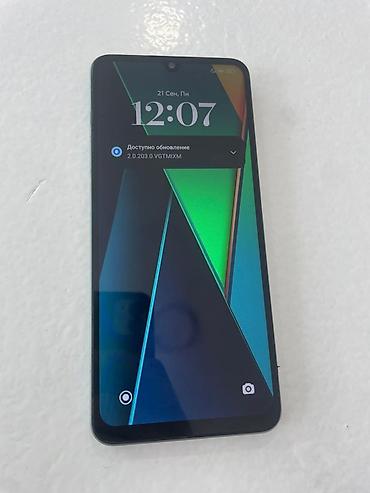 Уюлдук телефондор жана аксессуарлар: Poco C75, Колдонулган, 256 ГБ, түсү - Жашыл, 2 SIM — 2