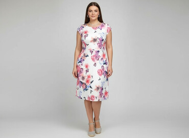 obcisła długa sukienka na wesele: Gatta, Sukienka damska, rozmiar 2XL