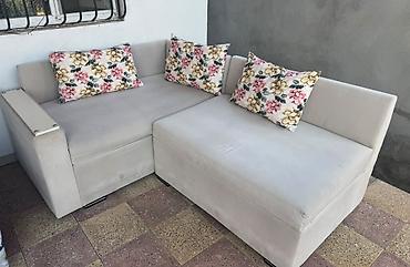 Divanlar: Künc divan açılmır baza var. 120 ₼. Ölçü 2/1,50 metr. Dərinlik 70 — 1