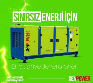 generator qiymetleri: Yeni Dizel Generator GenPower, Pulsuz çatdırılma, Rayonlara çatdırılma, Zəmanətli