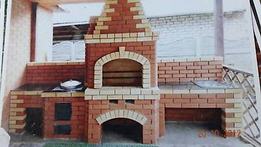 кухыный мебел бу: Шамотный кирпич, Для камина, 230x114x65 — 3