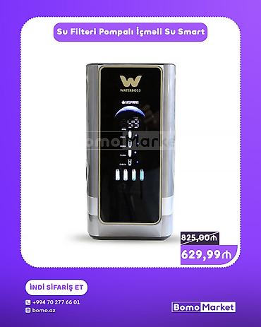 İçki texnikası: Waterboss Su Filtri – Pompalı İçməli Su Smart - Ağıllı displey — 1