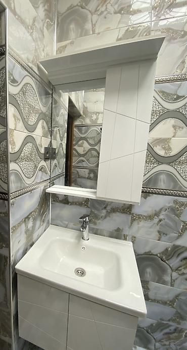 temiz bal: Hamam üçün asma lavabo və güzgü-dolap dəsti 3 gün istifadə olunub — 2