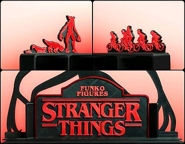 форма одежда: Премиальная подставка-органайзер для мини-фигурок Funko — Stranger — 5