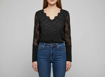 modna kiecka bluzy: Bluzka damska, rozmiar S