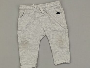 spodenki dresowe szare: Sweatpants, So cute, 6-9 months, condition - Good