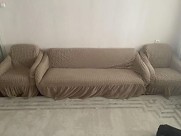 чехлы на мебель: 🛋️ Продается комплект мягкой мебели (диван + 2 кресла)! Продаем — 1