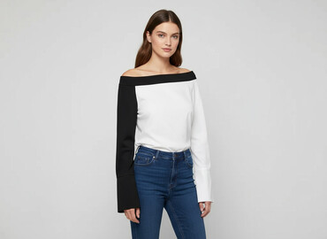 modne bluzki plus size: New Look, Жіноча блуза, розмір S