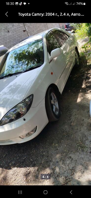 тайато камри: Toyota Camry: 2004 г., 2.4 л, Автомат, Бензин, Седан