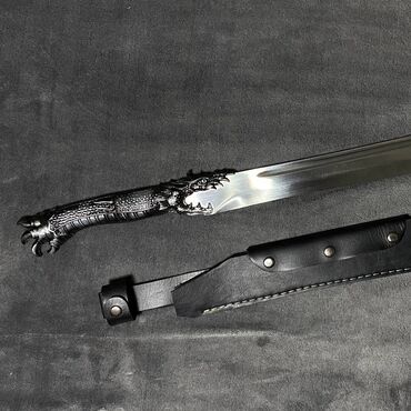 метательные ножи: Мачете Меч Мачете Сабля,Выполненный в оригинальном стиле с монстром на