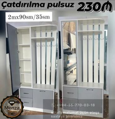 Yeni, Açılan, 1 qapı Düz dolab, Dəhliz dolabı, Rusiya