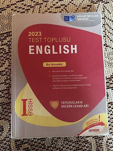 Kitablar və jurnallar: Azərbaycan dili Testlər 11-ci sinif, Gülnarə Ümüdova, DİM, 1-ci hissə, 2023 il — 7