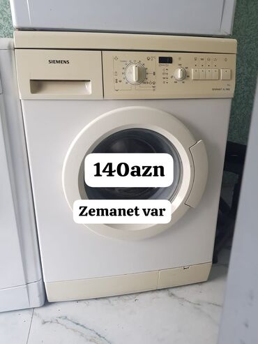 Paltaryuyan maşınlar: Paltaryuyan maşın Siemens, 6 kq, İşlənmiş, Avtomat, Ünvandan götürmə, Ödənişli çatdırılma