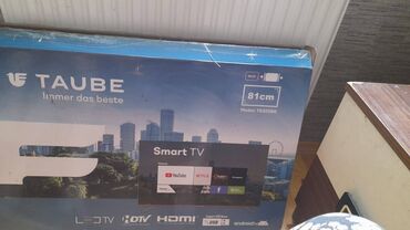 televizor alisi satisi: Yeni Televizor LCD 32" UHD (3840x2160), Ödənişli çatdırılma