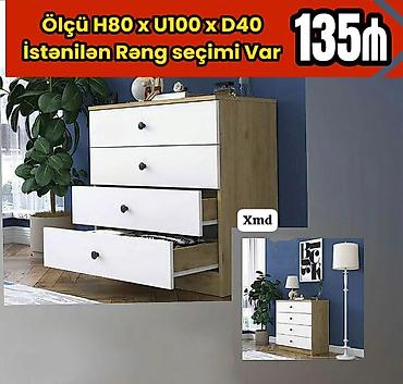 kamod mebel: Qonaq otağı üçün, Siyirməli, Güzgüsüz, Pulsuz quraşdırılma — 1