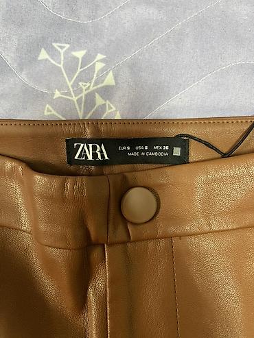 salvar: Şalvar, Zara, S, rəng - Qəhvəyi — 2