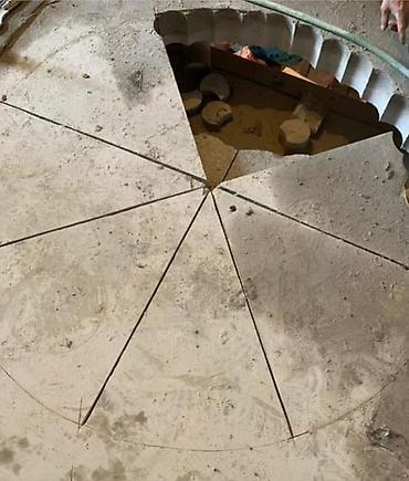 travertin fasad: Beton kesme desme xidmeti beton kesen beton kesimi sesiz vibrasiyasiz — 2