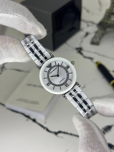 Aksesuarlar: Yeni, Qol saatı, Emporio Armani, rəng - Ağ — 3