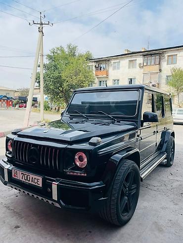 Mercedes-Benz G-Class: 2002 г., 5 л, Автомат, Бензин, Внедорожник