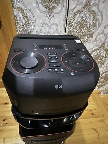 kontakt home kalonka: LG XBOOM partnyor səs sistemi - Model: LG XBOOM (iki böyük wooferli — 6