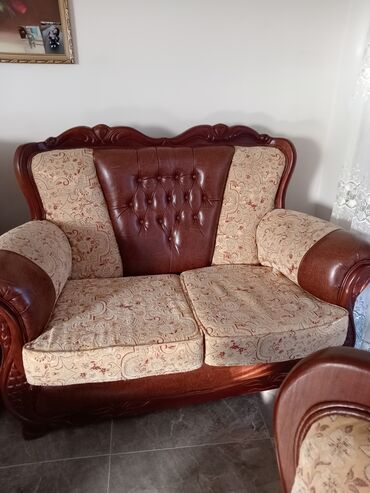 simpo margo trosed: Three-seat sofas, Textile, Used