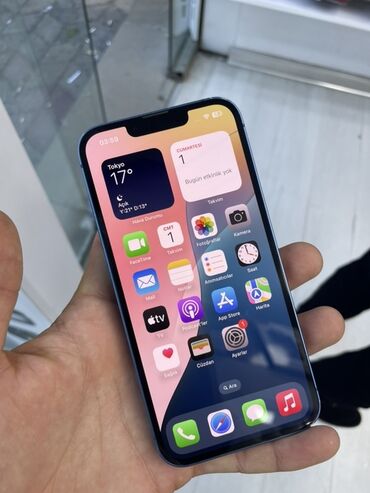 iphone 8s qiymeti: IPhone 13, 128 ГБ, Голубой, Face ID