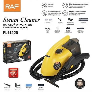 tefal utuler: 🧼 RAF R.11229 — Buxar Təmizləyicisi 1800 W güc | 1000 ml su çəni | — 3