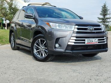 тайота хайландыр: Toyota Highlander XLE AWD, серый металлик. Кузов и экстерьер: -