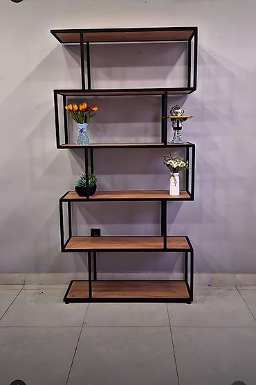 Книжные полки: Книжная полка, Железо, Напольная — 4