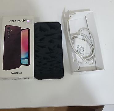 samsung a24 adapter: Samsung Galaxy A24 4G, 128 GB, rəng - Bənövşəyi, İki sim kartlı — 1