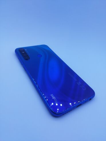 телефоны кыргызстан: Xiaomi, Redmi Note 8, Новый, 64 ГБ, цвет - Синий, 2 SIM, eSIM