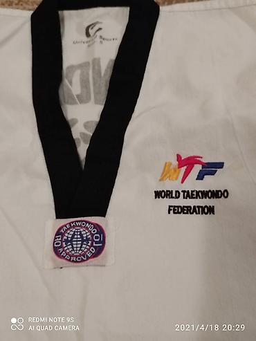 formula velosiped: Taekwando paltari satilir,tep tezedi bircedefe geyilib,50 manata — 2