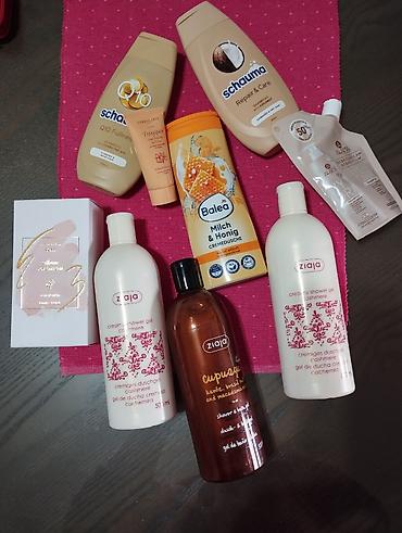 uriage torba za bebe: Paket 10 kom sve za 3000 din, novo. *Ziaja gel za tuširanje cupuacu — 2