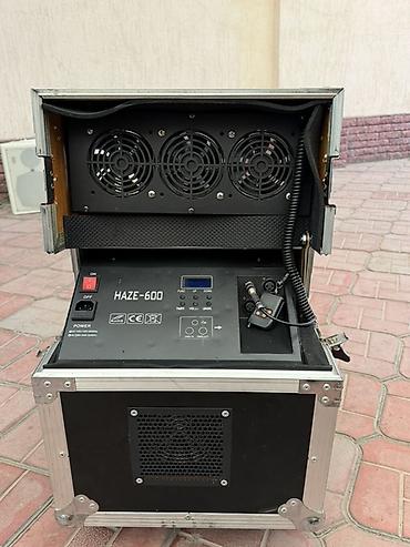 генертор: - Профессиональный генератор дымки (hazer) модели HAZE-600. - — 1