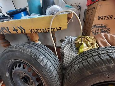 35000: 4шт титан диск менен зимние шины отл.сост.35000 сом. 175/65R14 — 7