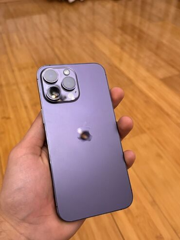 Apple iPhone: IPhone 14 Pro Max, 128 GB, Deep Purple, Face ID