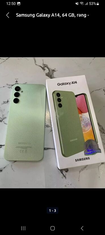 samsung galaxy grand 2 teze qiymeti: Samsung Galaxy A14, Barmaq izi