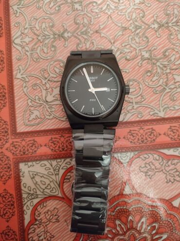Новый, Наручные часы, Tissot, цвет - Черный