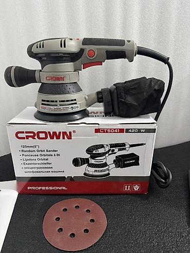 orbit: Экцентриковая шлифовальная машина CROWN CT5041 — 4