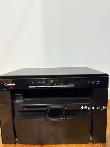 işlenmiş notebooklar: Canon imageCLASS MF3010 – kompakт monoxrom çoxfunksiyalı lazer qurğu
