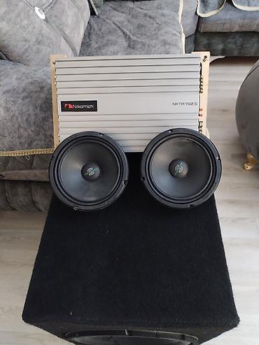 maşın kalonkalar: Avtomobil audio dəsti.1 Həftə maşının üstündə olub, çox az istifadə — 2