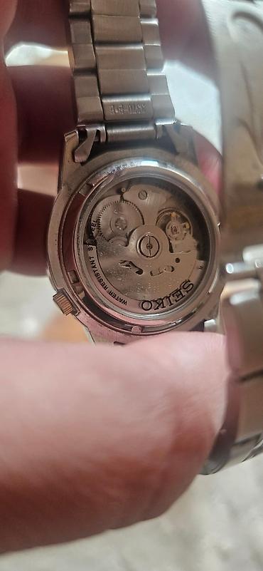 3d saat: Seiko 5 avtomatik qol saatı - Model: Seiko 5, Ref. SNXS79J1 (Cal — 4