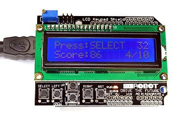 klaviatur: Arduino LCD və Klaviatura Shield Arduino layihələri üçün LCD Keypad — 1