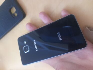 telefon aksesuarlari: Samsung Galaxy A3 2016, 16 GB, rəng - Qara, Düyməli