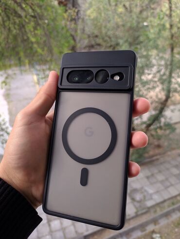 телефоны игровые: Google Pixel 6 Pro, Колдонулган, 256 ГБ, түсү - Ак, 1 SIM, eSIM