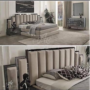 abedni dest: Müasir yataq otağı dəsti – elegant dizayn və funksionallıq - Yataq — 1